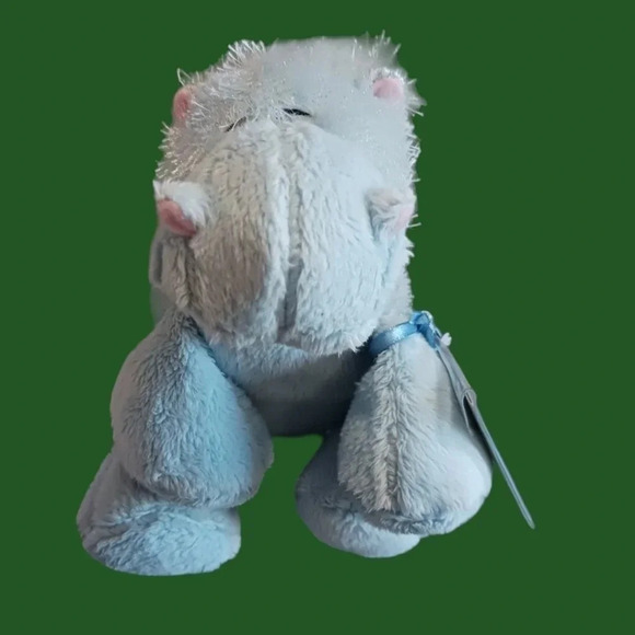 Ganz webkinz hippo soft stuffed animal with code "8.5"length 5height - Picture 7 of 8